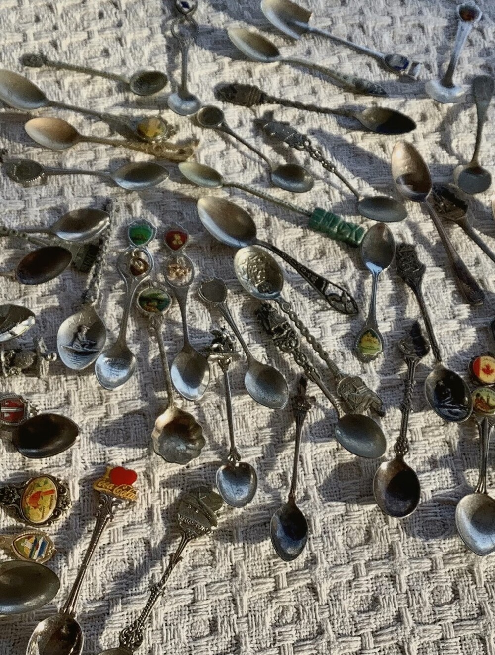 Vintage Souvenir Spoons Lot Of 53